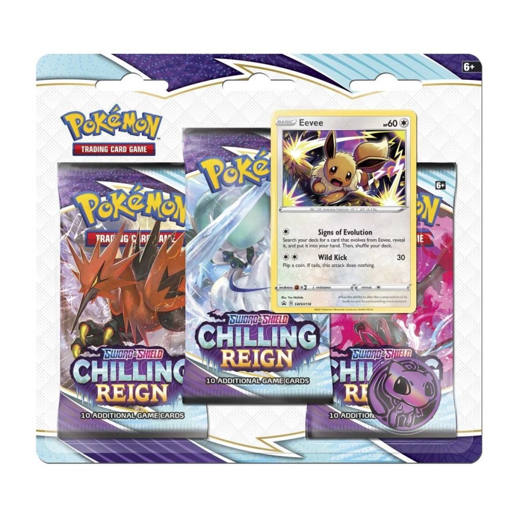 Pokemon 3 Pack Blister Collection Item