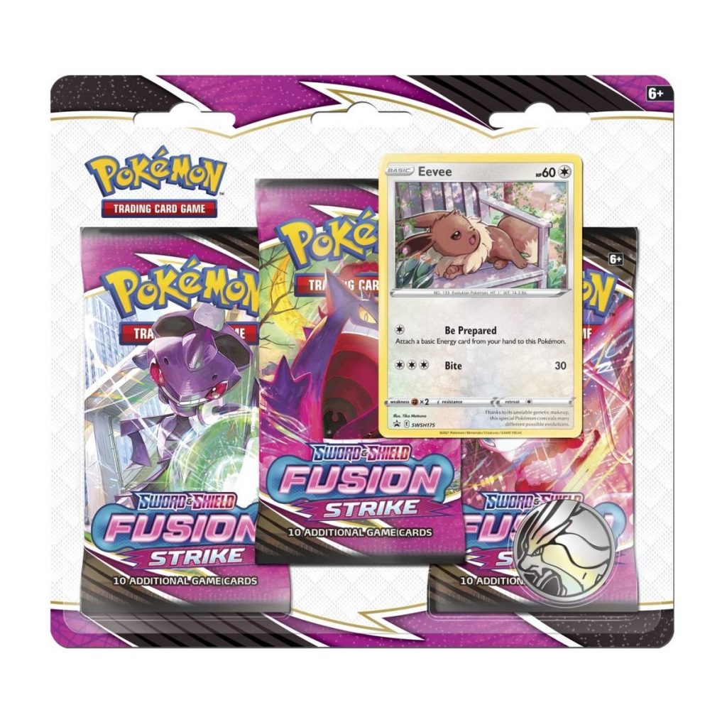 Pokemon 3 Pack Blister Collection Item