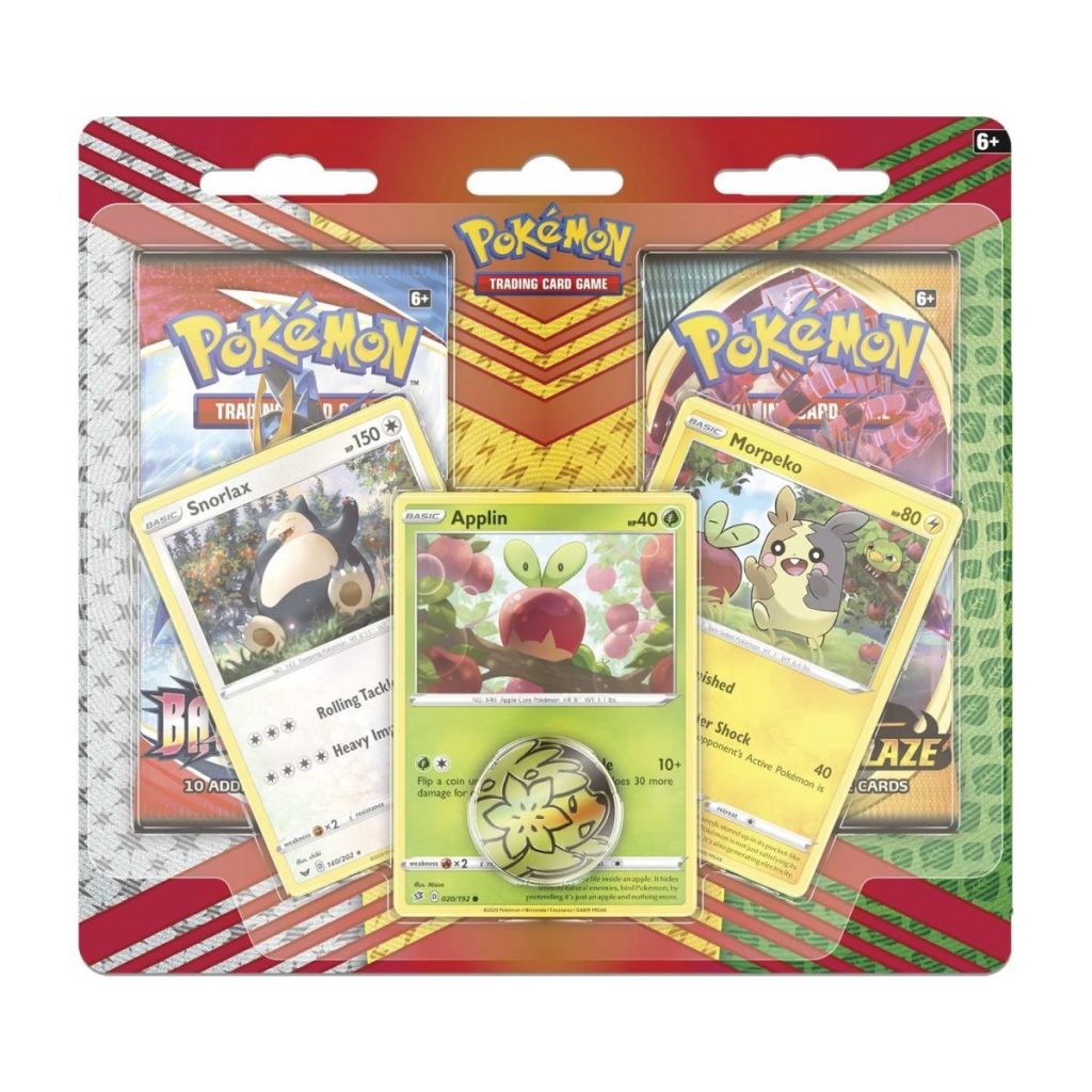 Pokemon 3 Pack Blister Collection Item