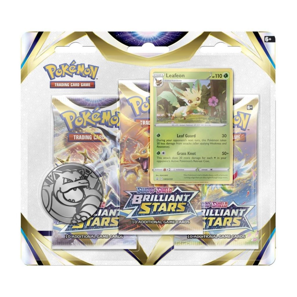 Pokemon 3 Pack Blister Collection Item