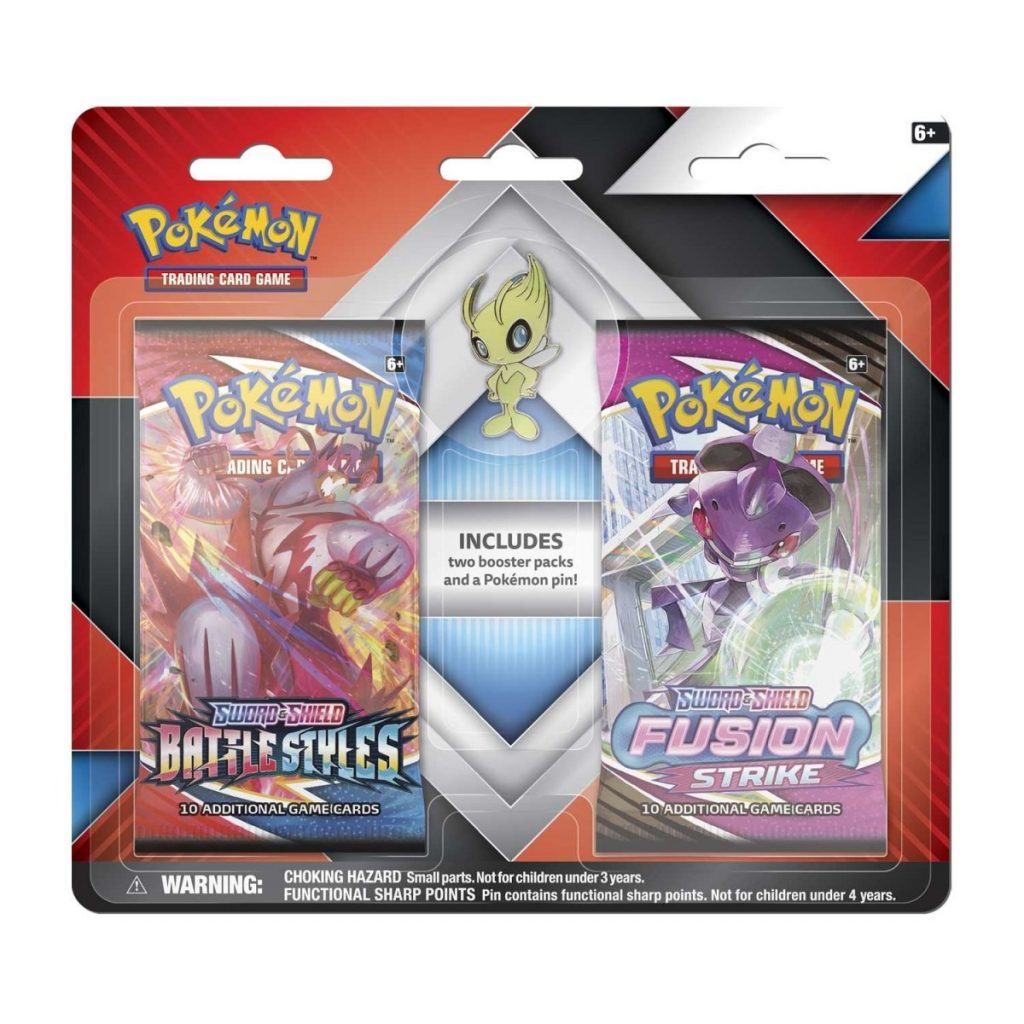 Pokemon 3 Pack Blister Collection Item