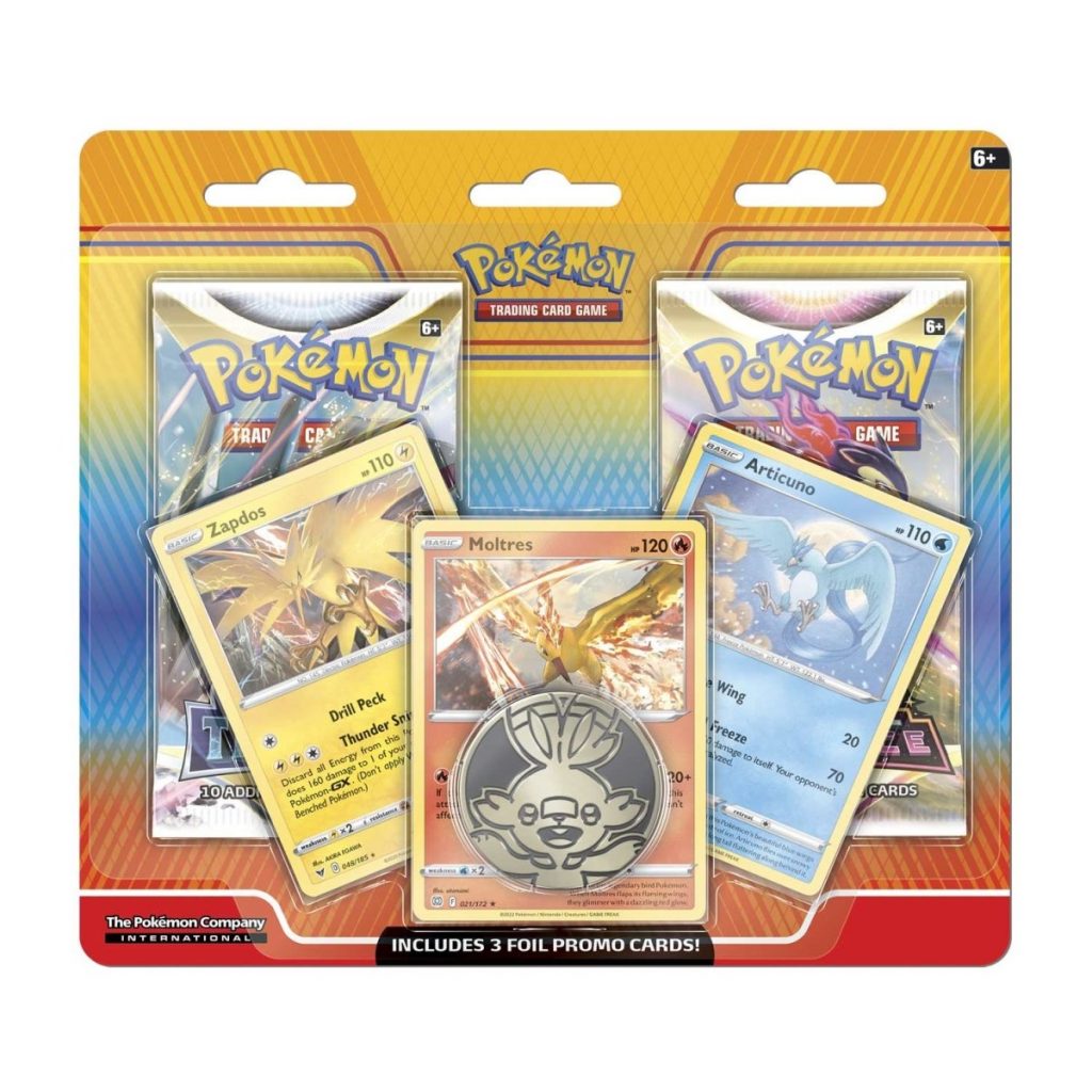 Pokemon 3 Pack Blister Collection Item