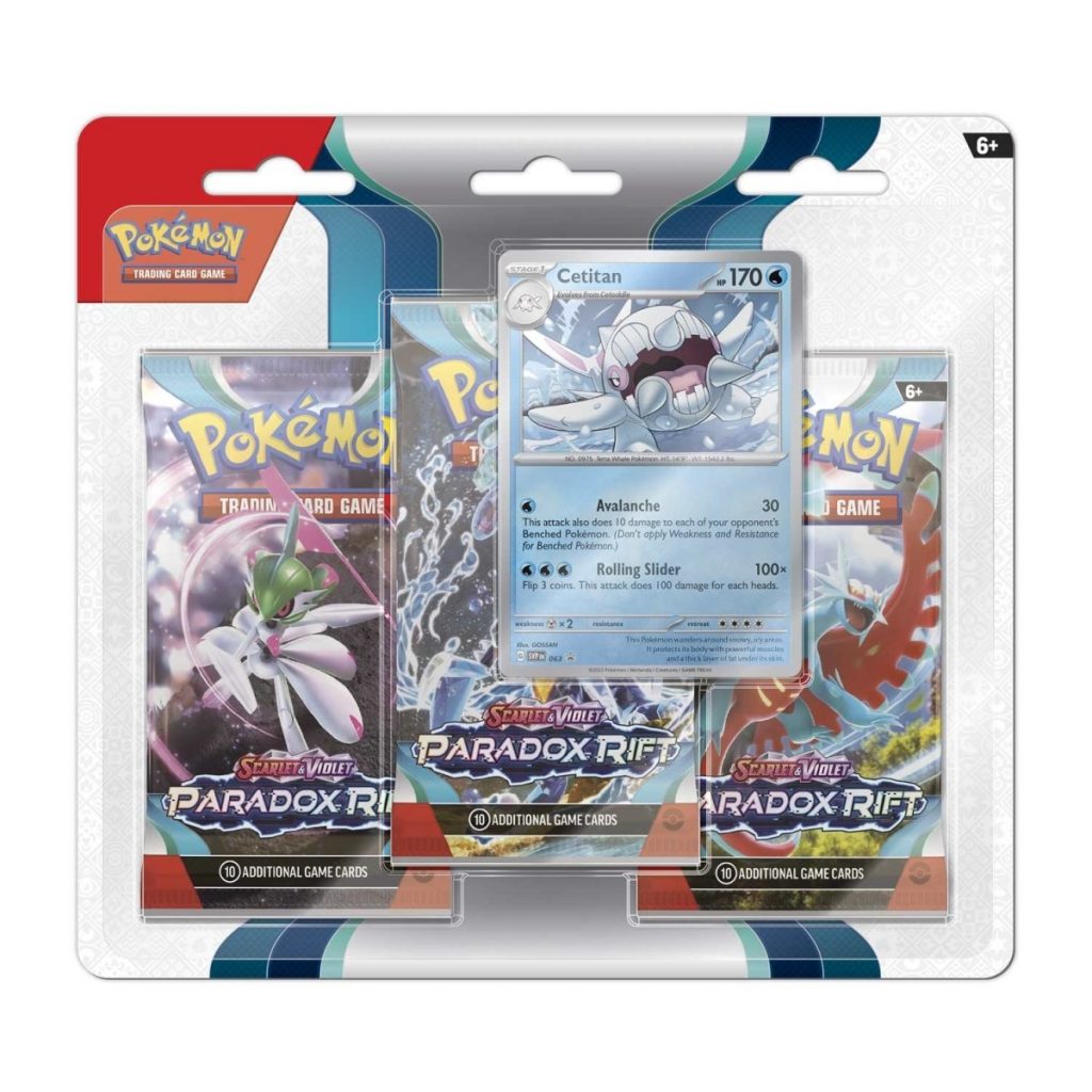 Pokemon 3 Pack Blister Collection Item