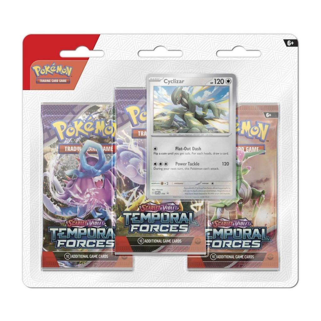 Pokemon 3 Pack Blister Collection Item