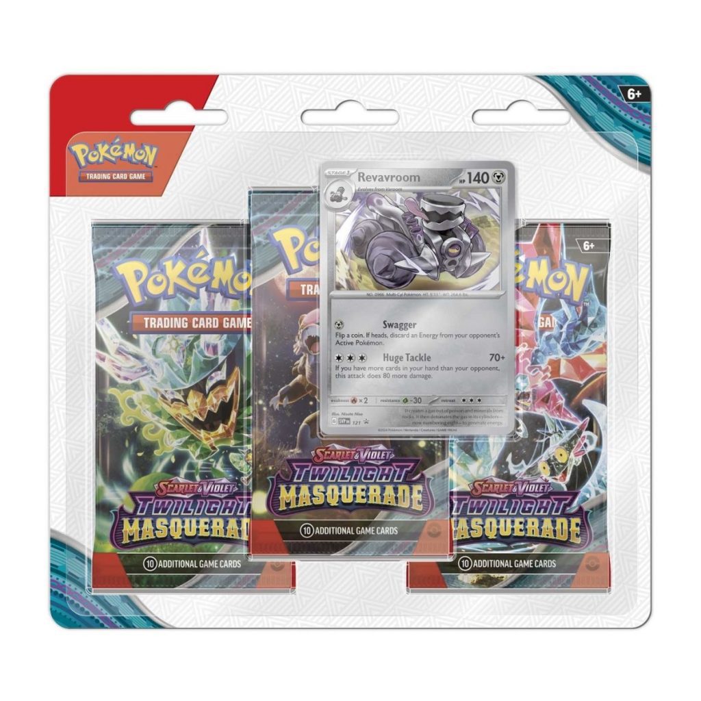 Pokemon 3 Pack Blister Collection Item