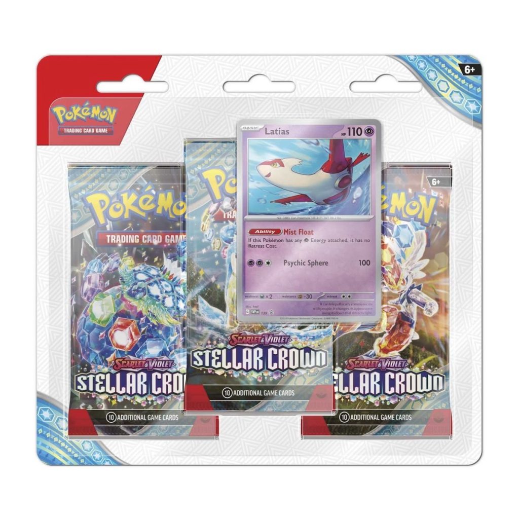Pokemon 3 Pack Blister Collection Item