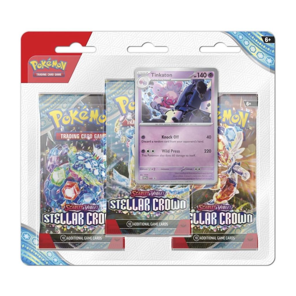 Pokemon 3 Pack Blister Collection Item