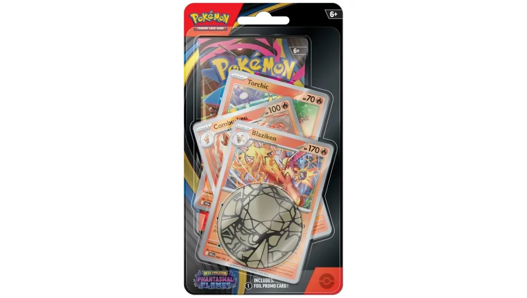 Pokemon TCG Phantasmal Flames – 5 Pack Lot (Factory Sealed) English 2025
